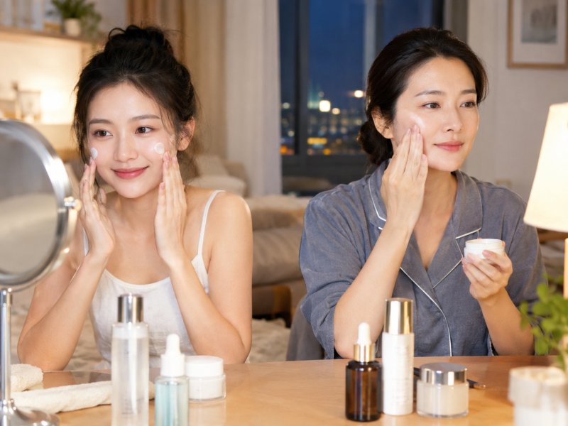 二十多岁和三十多岁的人夜间美白方法一样吗?年龄不同要怎么调整