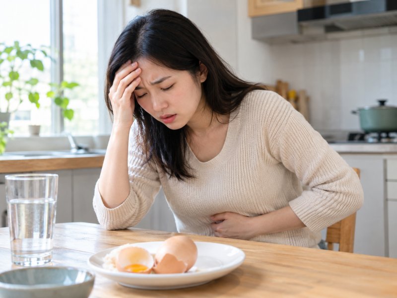 吃了假鸡蛋后觉得恶心头晕,这是中毒的症状吗?需要怎么处理?