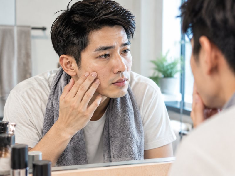 老公30岁后毛孔越来越大是怎么回事?皮肤科医生说说年龄和出油的关系