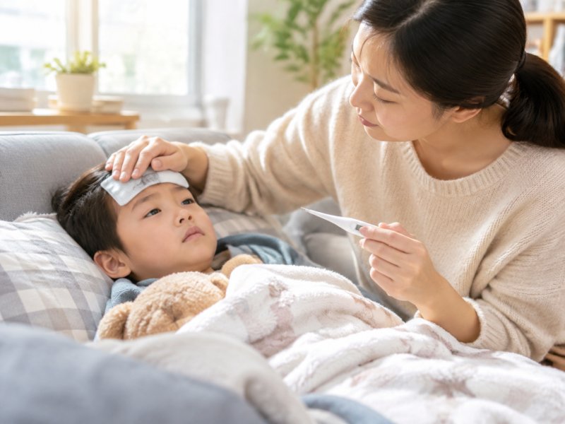 换季时如何预防孩子再得风热夹滞感冒,家长日常要盯住哪几点