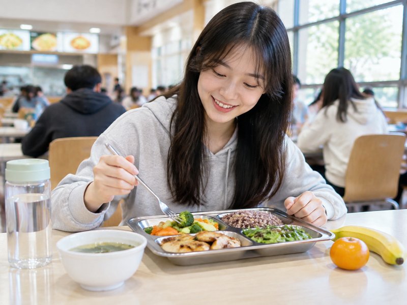 学生党在食堂怎么吃能减肥?照着这套搭配方法准没错