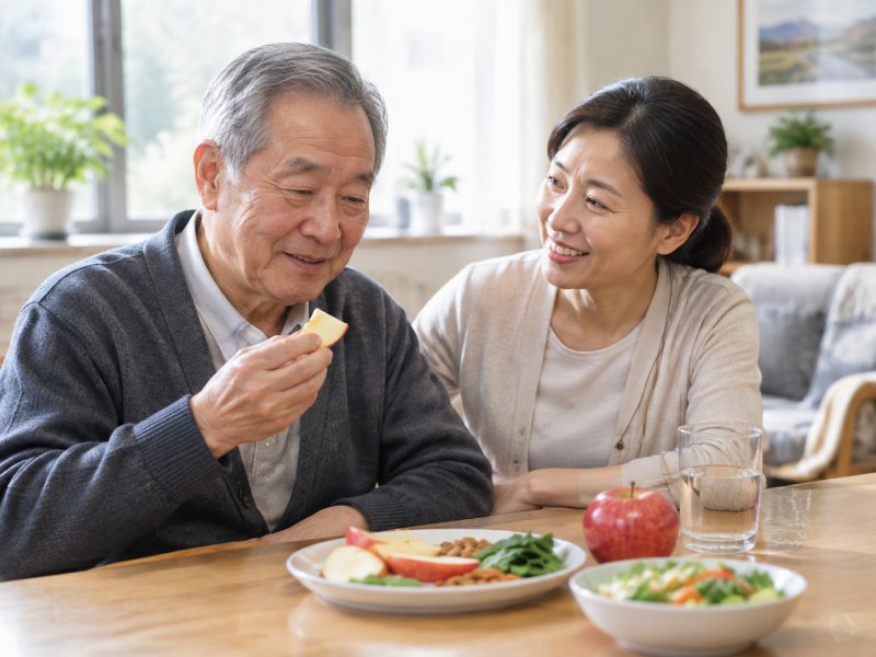 家里有人得了肺癌,日常饮食中苹果该怎么搭着吃