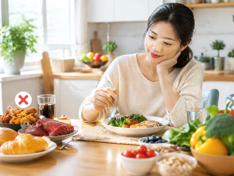 查出子宫肌瘤后哪些食物要少吃,日常饮食怎么安排更安心