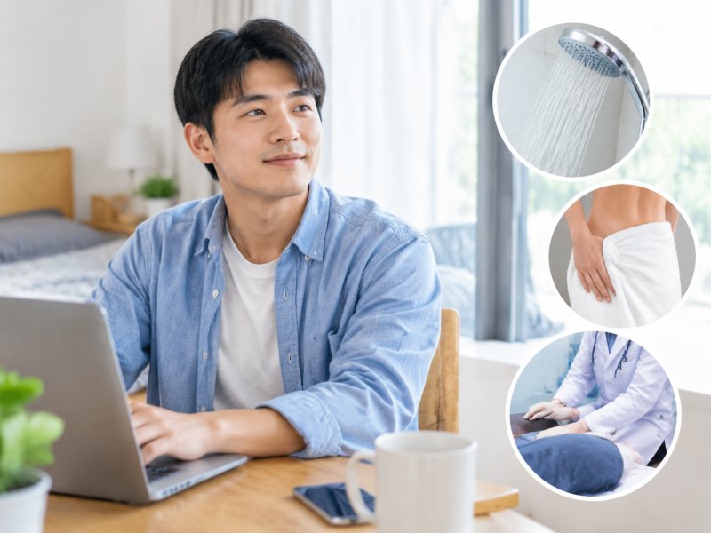 割完包皮多久能洗澡可以正常上班,术后护理要几天才能恢复好?