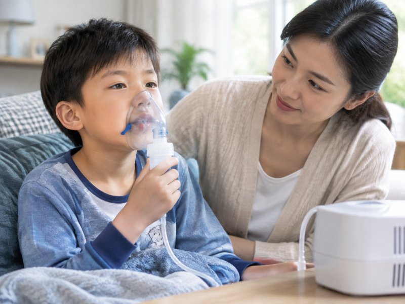 孩子得了哮喘怎么护理?长大以后能不能自动好转?会不会影响发育?