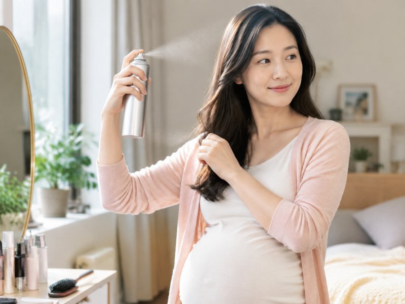 孕妇或者备孕期间能不能碰定型喷雾,会不会对头皮有影响?