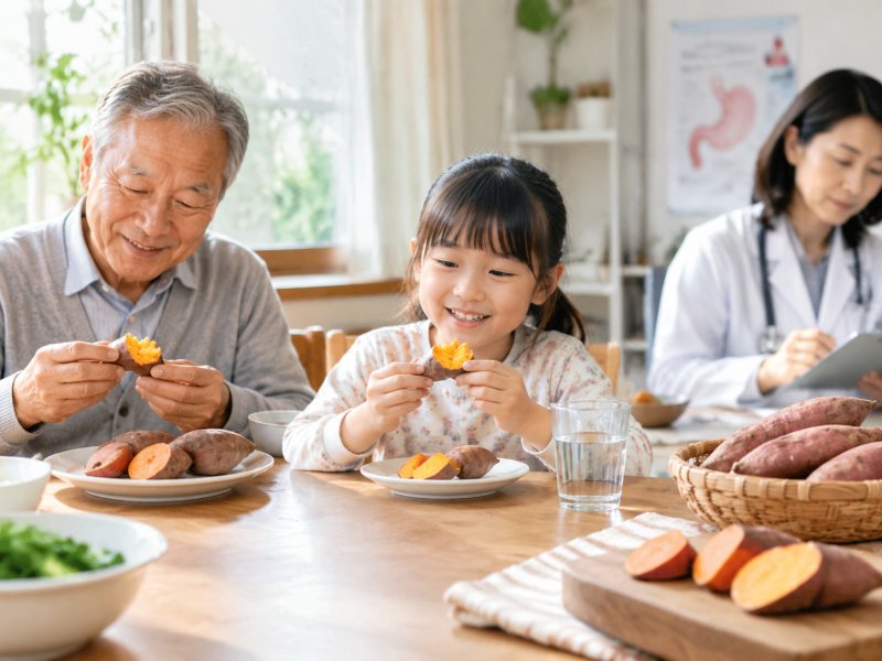 孩子和老人吃红薯分别要注意什么?量怎么把握