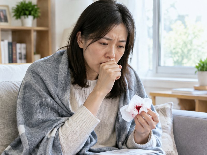痰里带血丝要不要查肺结核?哮喘患者出现这2个信号别耽误