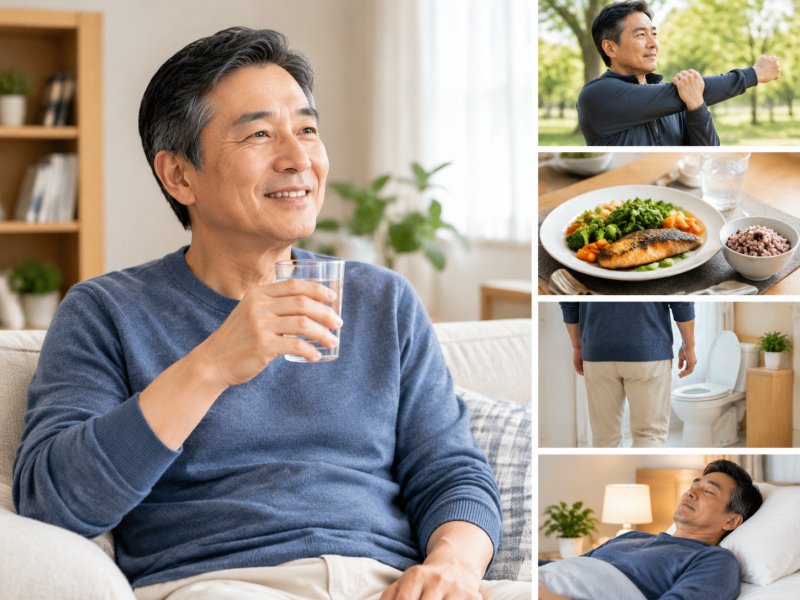 前列腺增生日常怎么护理？这6个小习惯能让你舒服很多