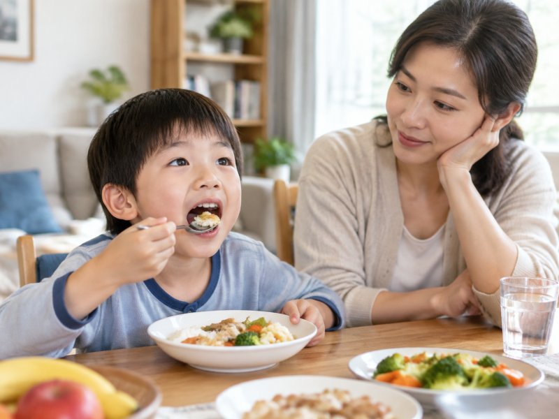 孩子肾综吃激素总是喊饿,家长要不要控制饭量?怎么做才最合理