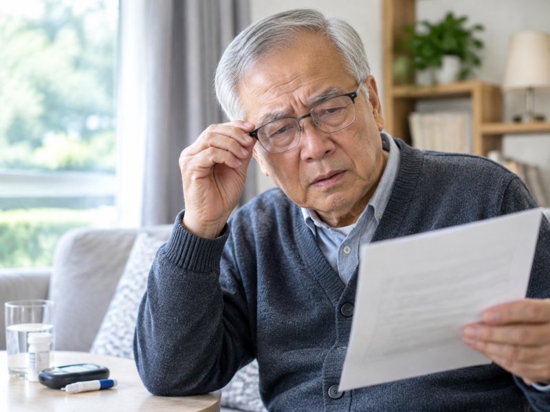 糖尿病老人视力越来越差会不会是白内障在加重