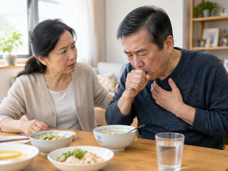 食管癌术后吃饭总呛咳,要不要去医院做扩张?还是调整饮食就行