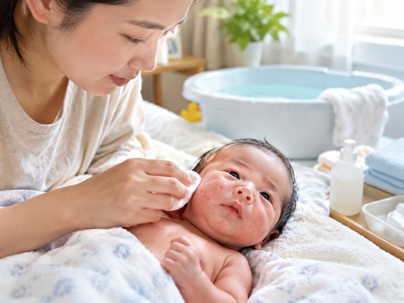 新生儿得了脓疱疮，日常护理要注意什么事？能洗澡吗
