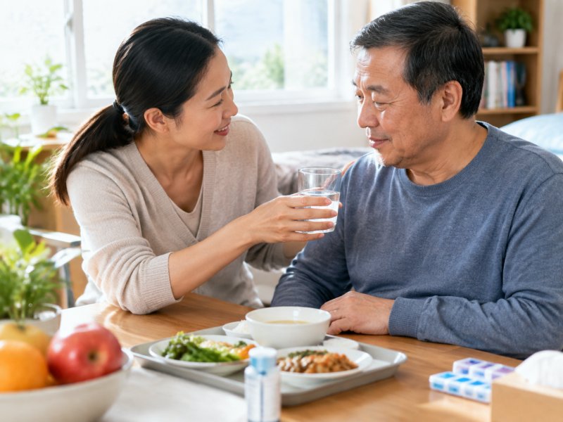 家里有乙肝肝癌病人，家属日常护理要做些什么？要不要分碗筷防传染？