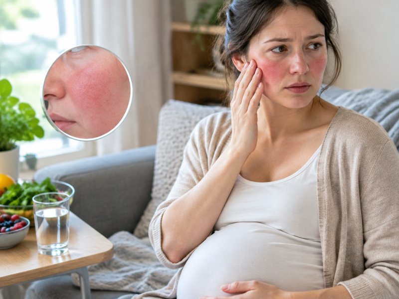 孕妇脸上总是发红发烫,要不要提前做点什么预防酒渣鼻