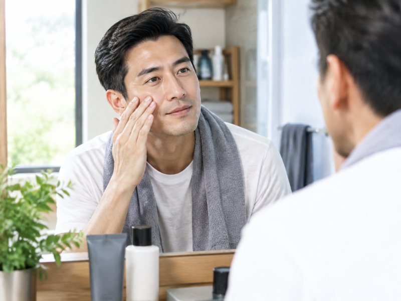 岁以上的男士中性皮肤如何保养？和20岁相比重点有什么不同？