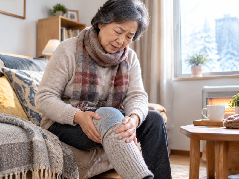 膝关节骨质增生天冷就疼得厉害,日常保暖和护理怎么做