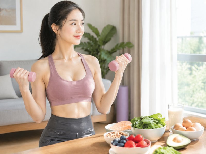 胸型外扩想要改善，要不要搭配特定的饮食才能让运动丰胸效果更好