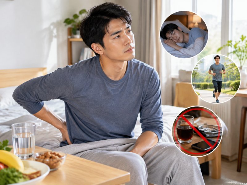 肾虚早更日常怎么护理?作息和运动上要避开哪些坑