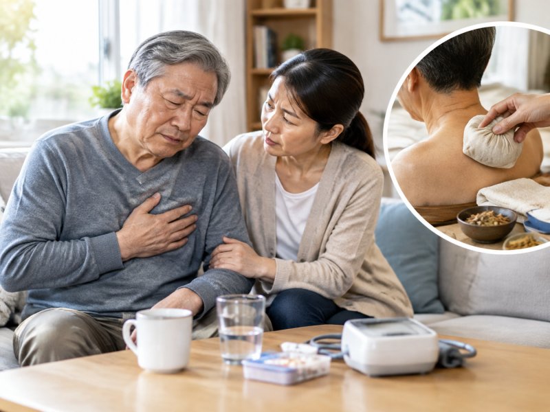 心绞痛患者日常护理要注意什么?中医外治法在家能不能自己操作