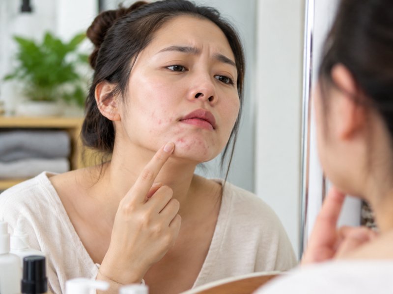 过了25岁成年女性在下巴反复长红肿痘是否属于激素性痤疮,该怎么做