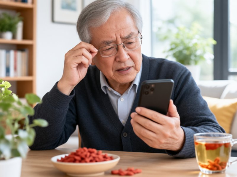 老人视力模糊是不是黄斑变性的早期信号?平时吃枸杞能不能预防?