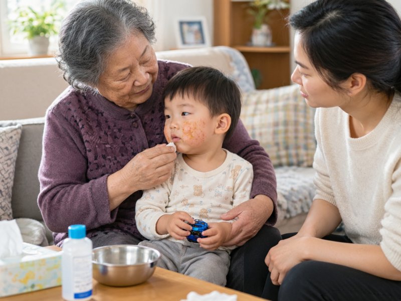 家里老人带娃,得了黄水疮会不会传染给大人?怎么避免交叉感染?