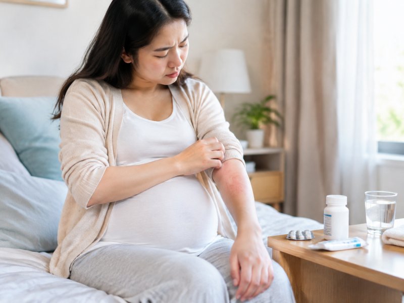 孕妇得了荨麻疹能不能用药?用什么方法止痒最安全靠谱?