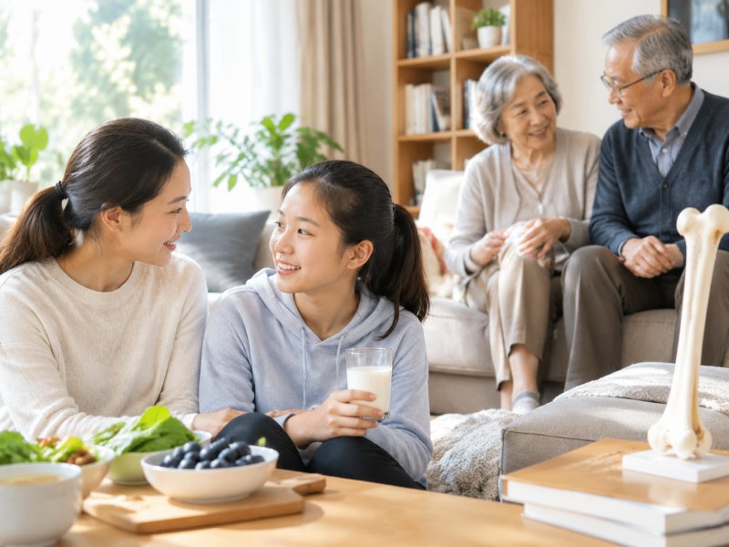 父母有骨质疏松会不会遗传给孩子?年轻人该从几岁开始预防