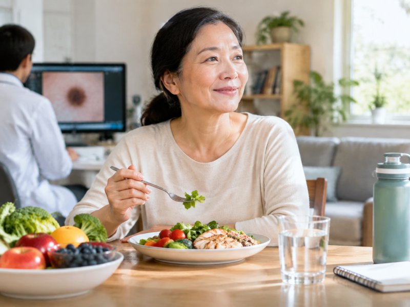 激光照射发现早期癌症后,日常饮食和生活上该注意什么