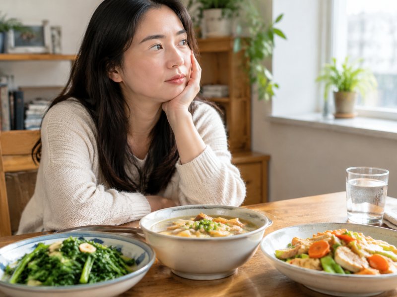 讨好别人之后心里发堵吃什么?3类家常菜帮你顺气