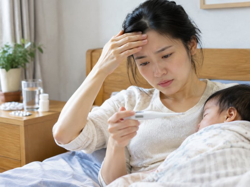 急性乳腺炎发烧到多少度需要吃药?体温超过38.5怎么处理?