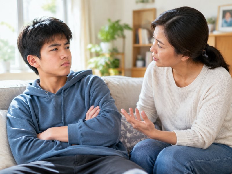男孩青春期特别倔强爱顶嘴,家长怎么沟通才能避免逆反心理?