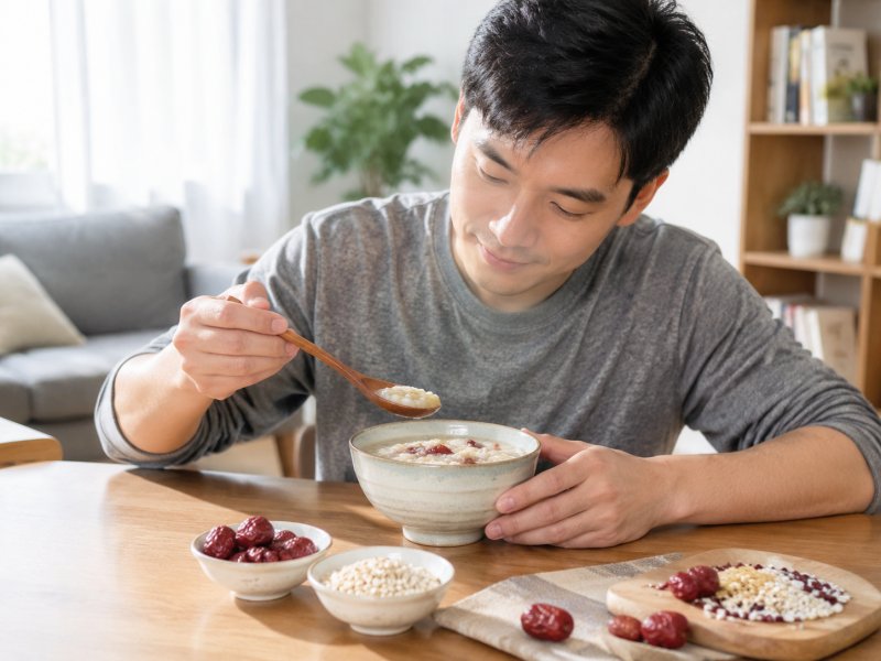 压力大引起的早泄,如何通过饮食粥类来缓解?