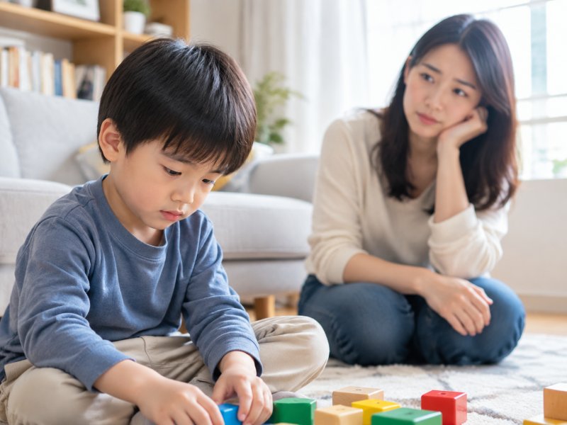 孩子总不理人,怎么判断是性格内向还是儿童自闭症?