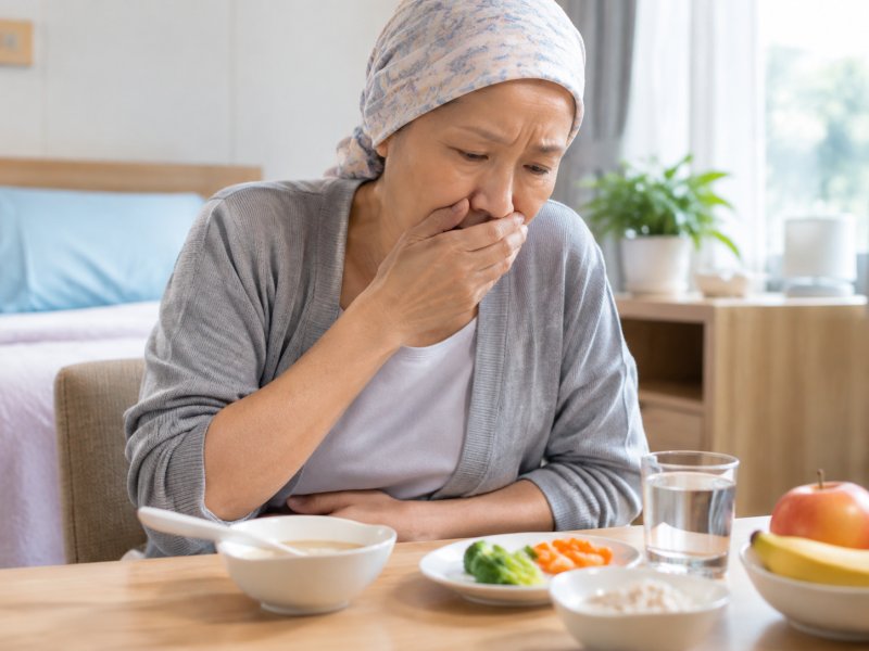 化疗期间恶心吃不下饭怎么办？卵巢癌患者饮食上要注意什么？