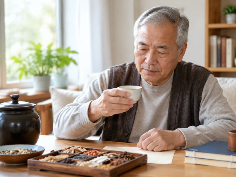 老人得了银屑病要不要长期喝中药,多久调整一次方子更安全?