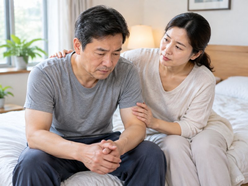 中年男性突然不射精正常吗?妻子该怎么配合丈夫进行康复训练?