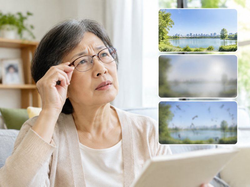 白内障和飞蚊症总混淆,1分钟在家怎么区分清楚?