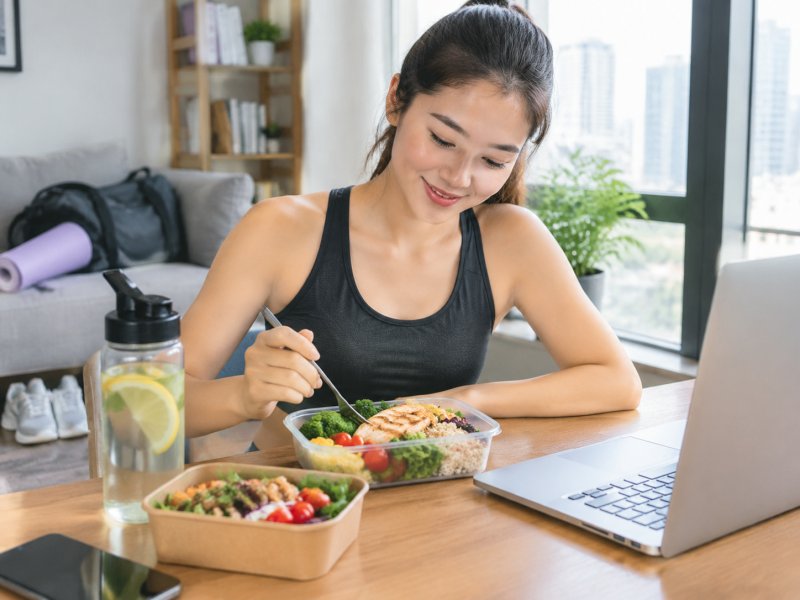 上班族没时间做饭,减肥运动后怎么吃?外卖选对了能不能照样瘦?
