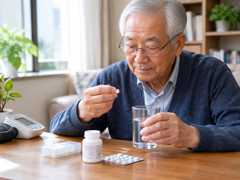 冠心病老人吃洋地黄,怎么判断剂量合适才能防中毒