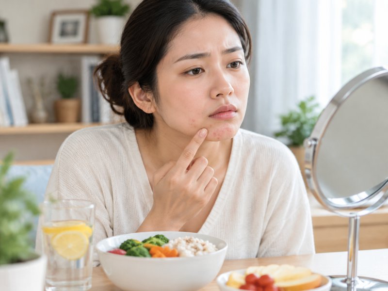 下巴周围反复冒痘是什么原因?中医讲胃火旺,日常怎么调理?
