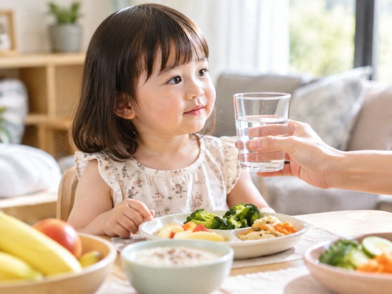 天气热宝宝不爱喝水,如何调整饮食才能软化便便?