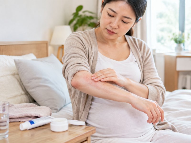 孕妇长湿疹用什么药膏安全?孕期护理皮肤需要注意哪些细节