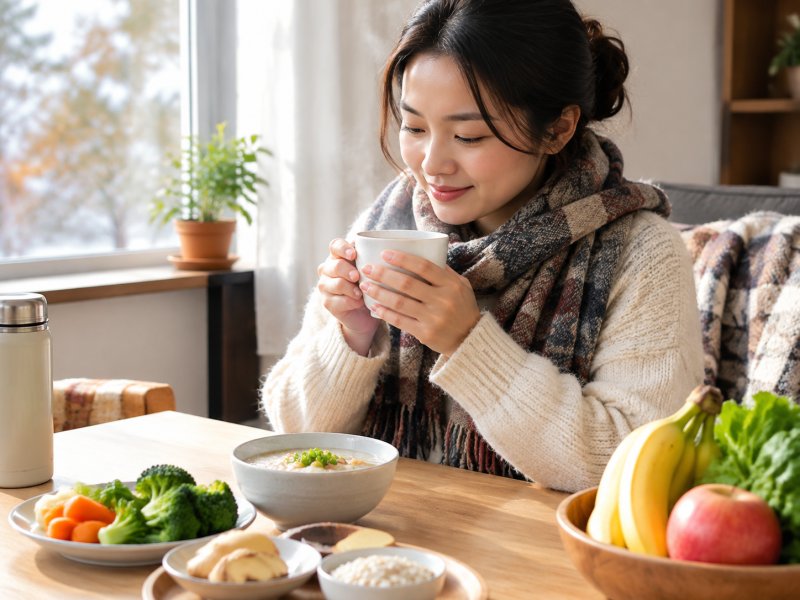 慢性胃炎秋冬季节容易发作,日常保暖和饮食上如何搭配?