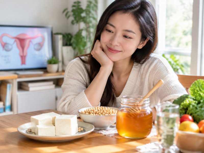 卵巢囊肿患者日常饮食要注意什么,能不能吃豆制品和蜂蜜