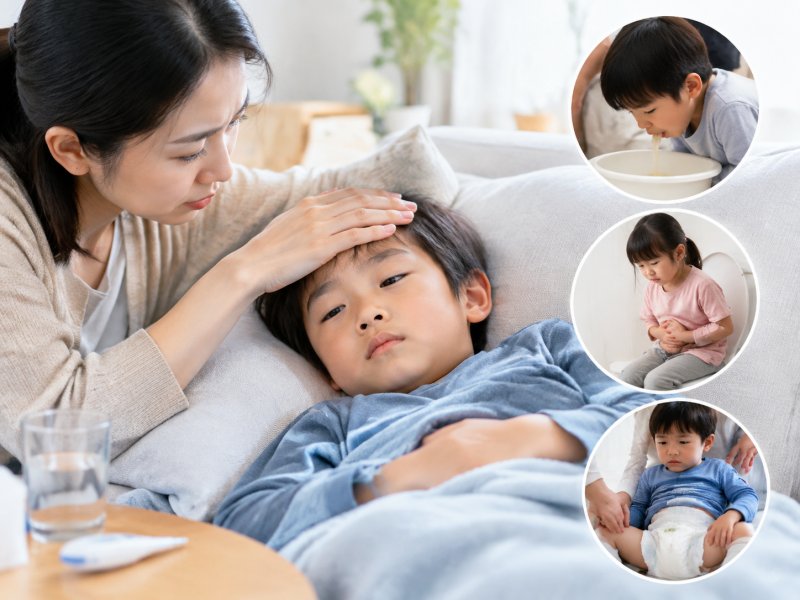 诺如病毒感染和轮状病毒腹泻 从症状上怎么区分哪个更重