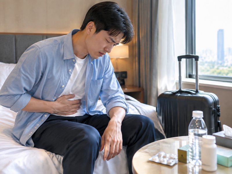 出差在外水土不服闹急性胃炎，如何应急处理才不耽误行程？
