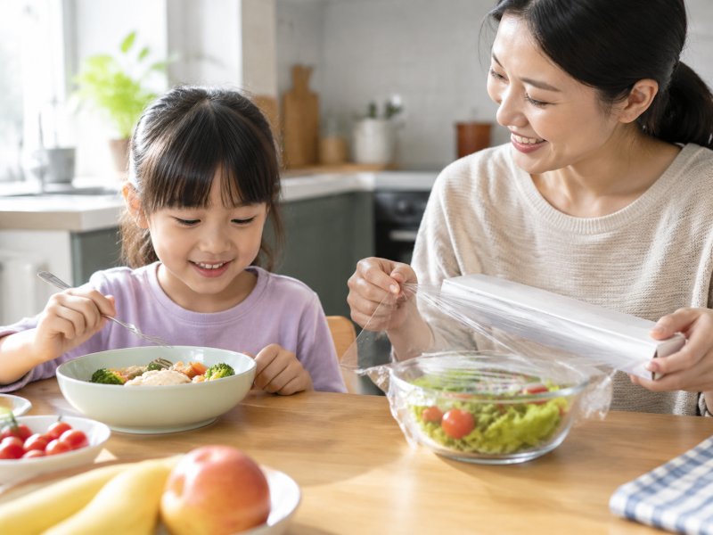 孩子平时吃饭用的保鲜膜要不要特别注意，怎么挑选更安全的一款