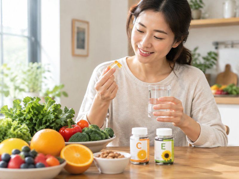 抗癌饮食里维生素C和维生素E能一起吃吗?会不会有冲突